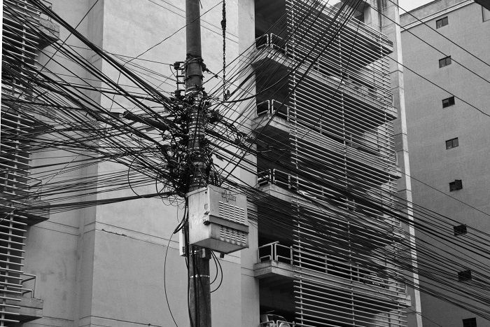 Maraña de cables Quito